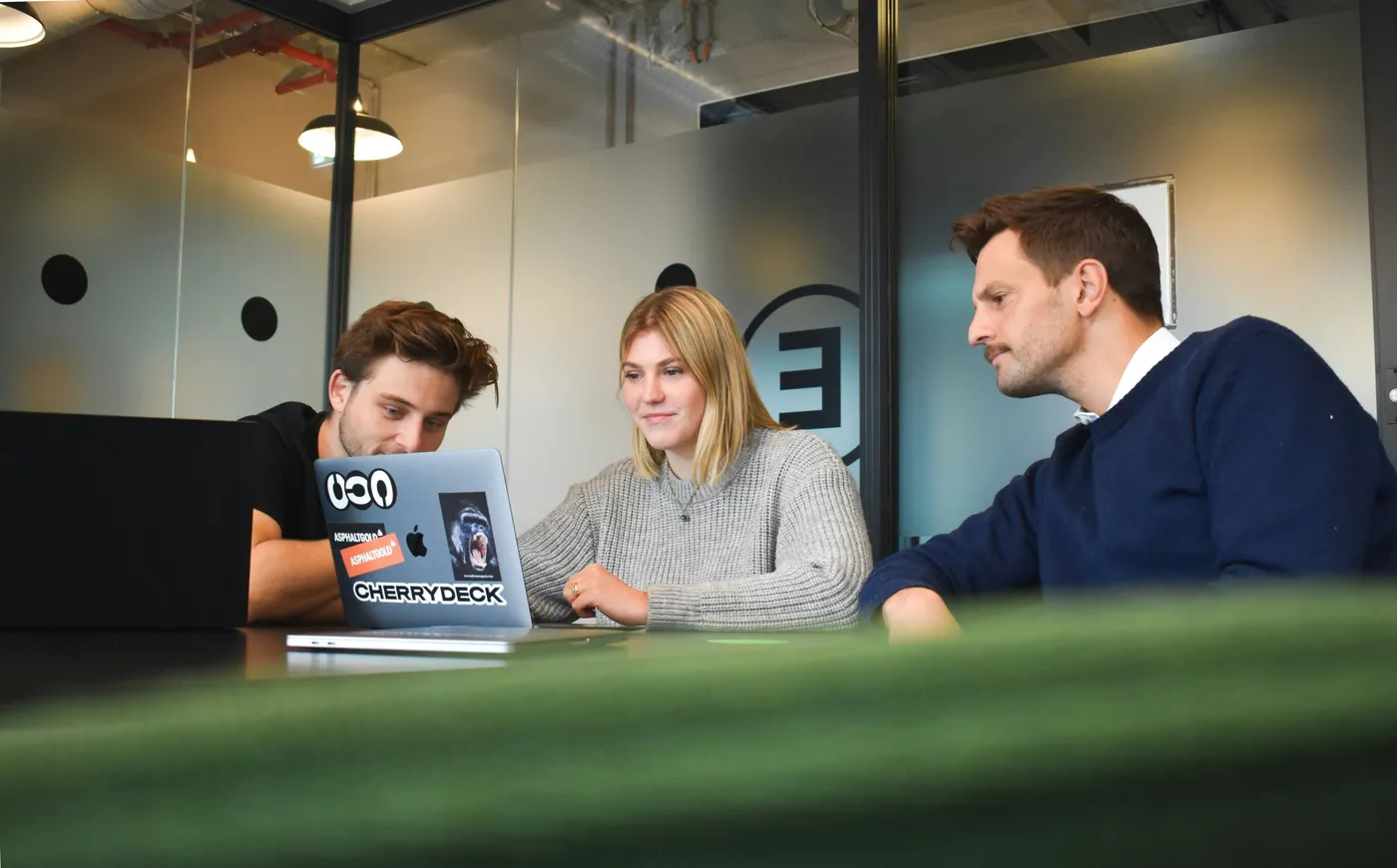 Supportwave engineers working alongside a client team